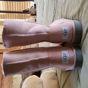 Light Pink Classic Short Boots Size 7